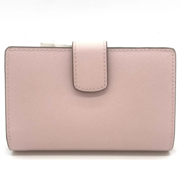 Michael Kors Medium Bifold Zip Chain Wallet Powder Blush (NWT) - Picture 4 of 8